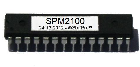 SPM2100 - Quarz / DCF Uhr IC für kleine Anzeigen, einfacher Wecker, 6 stellig
